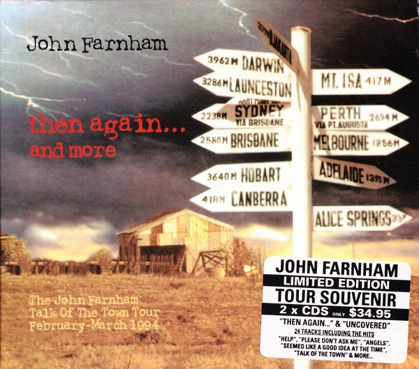 John Farnham : Then Again... And More (CD, Album + CD, Album, RE + Ltd, Tou)
