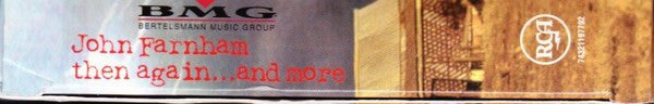 John Farnham : Then Again... And More (CD, Album + CD, Album, RE + Ltd, Tou)
