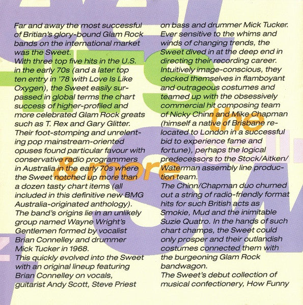 Sweet* : The Ballroom Blitz & More Sweet Hits (CD, Comp)