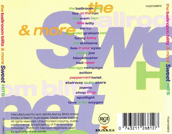 Sweet* : The Ballroom Blitz & More Sweet Hits (CD, Comp)