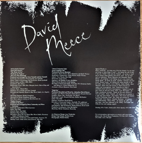 David Meece : Candle In The Rain (LP, Album)