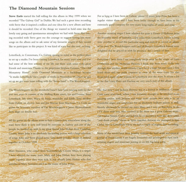 Sharon Shannon & Friends Of Sharon Shannon : The Diamond Mountain Sessions (CD, Album)