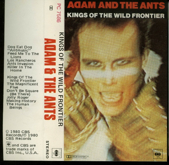 Adam And The Ants : Kings Of The Wild Frontier (Cass, Album)