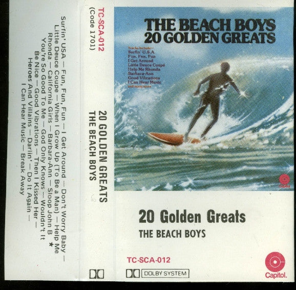 The Beach Boys : 20 Golden Greats (Cass, Comp)