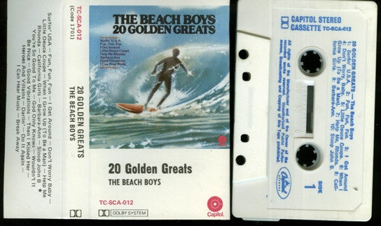 The Beach Boys : 20 Golden Greats (Cass, Comp)
