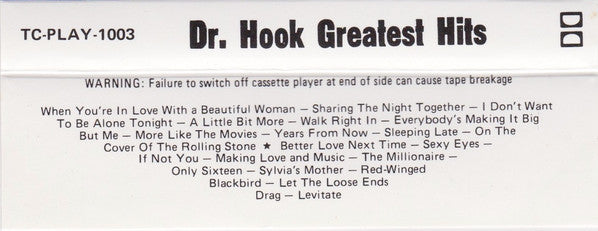 Dr. Hook : Greatest Hits (Cass, Comp)