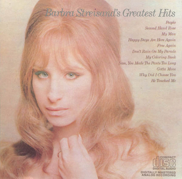 Barbra Streisand : Barbra Streisand's Greatest Hits (CD, Comp, RE)