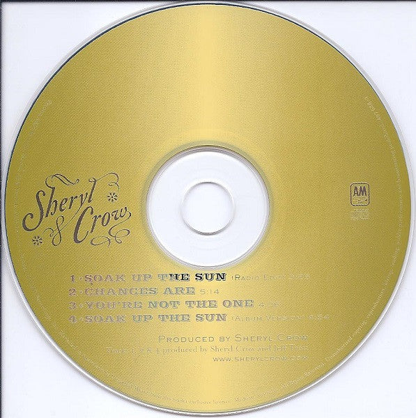 Sheryl Crow : Soak Up The Sun (CD, Single)