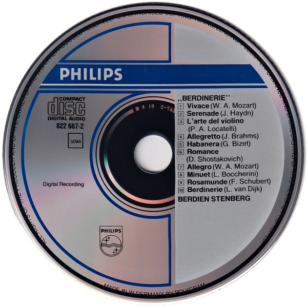 Berdien Stenberg : Berdinerie (CD, Album)