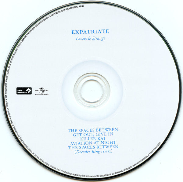 Expatriate (2) : Lovers Le Strange (CD, EP)
