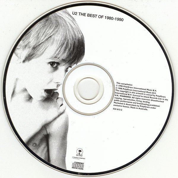 U2 : The Best Of 1980-1990 (CD, Comp, SSD)