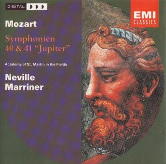 Mozart*, Academy Of St. Martin-in-the-Fields*, Neville Marriner* : Symphony No. 40 In G Minor, K. 550 / Symphony No. 41 In C, K. 551 "Jupiter" (CD, Comp)