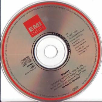 Mozart*, Academy Of St. Martin-in-the-Fields*, Neville Marriner* : Symphony No. 40 In G Minor, K. 550 / Symphony No. 41 In C, K. 551 "Jupiter" (CD, Comp)