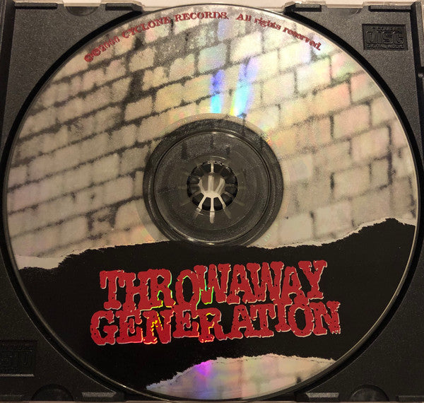Throwaway Generation : Tomorrow's Too Late (CD, Album)