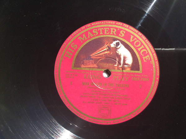 Max Miller : Max Miller In The Theatre (10", Album, Mono)