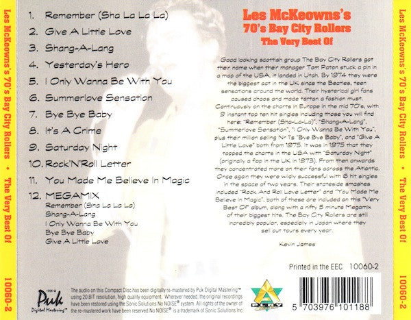 Les McKeown's 70's Bay City Rollers : The Very Best Of (CD, Comp)