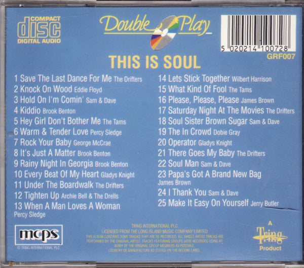 Various : This Is Soul (CD, Comp)