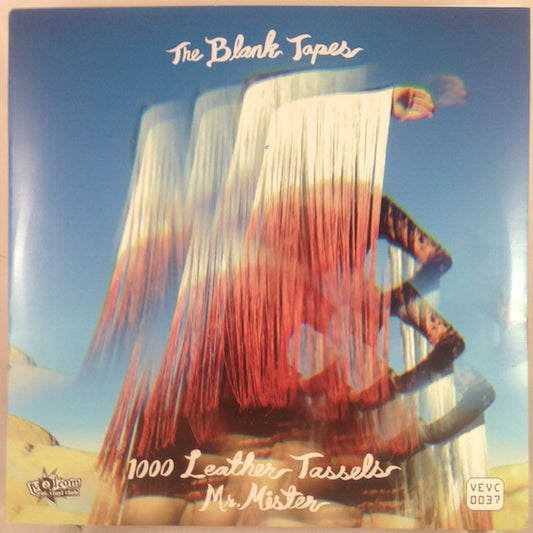 The Blank Tapes : 1000 Leather Tassels / Mr. Mister 7" (7", Ltd, Num, Blu)