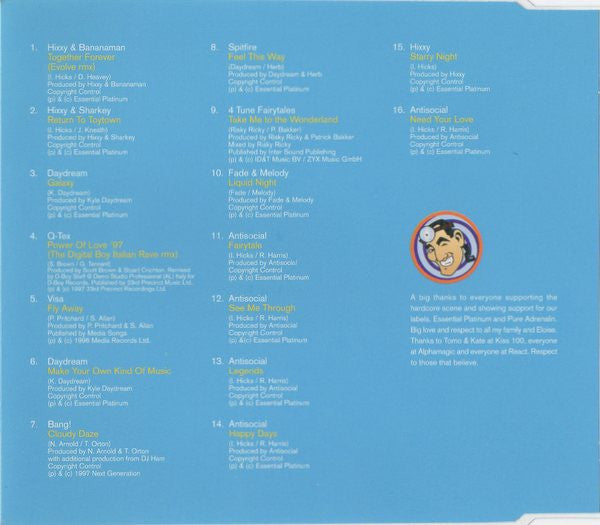 Hixxy, Sharkey & Dougal : Bonkers 3 - A Journey Into Madness (3xCD, Mixed)