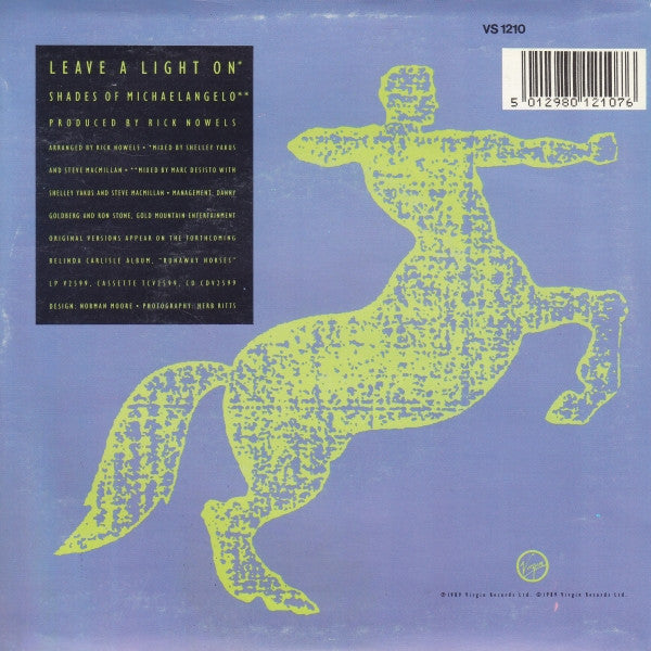Belinda Carlisle : Leave A Light On (7", Single, Pic)