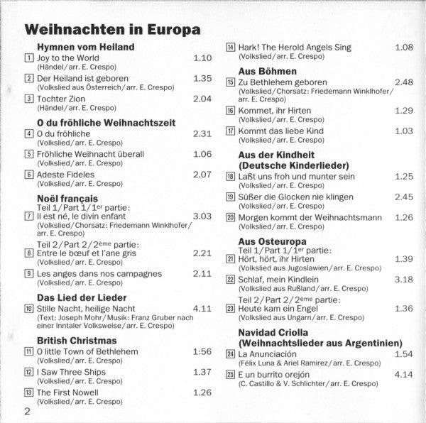 German Brass & Windsbacher Knabenchor : Weihnachten In Europa / Christmas In Europe (CD, Album)