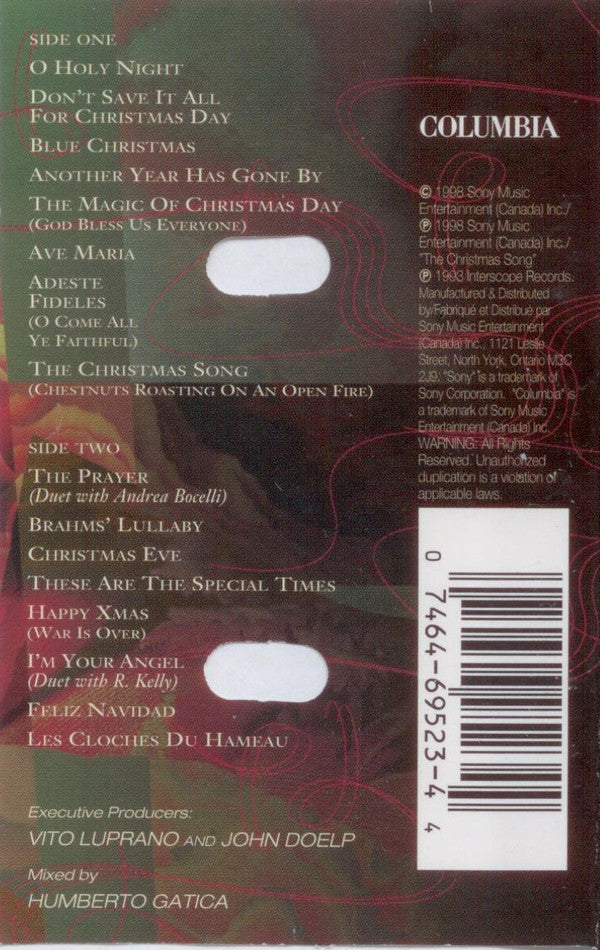 Céline Dion : These Are Special Times (Cass, Album)