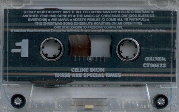 Céline Dion : These Are Special Times (Cass, Album)