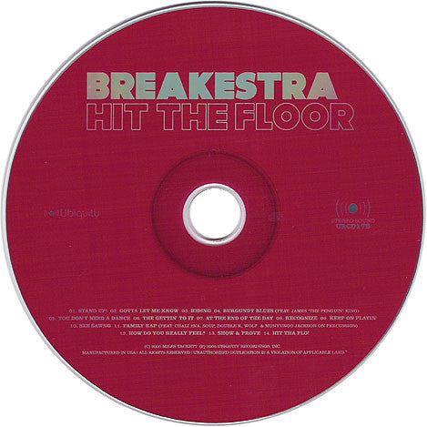 Breakestra : Hit The Floor (CD, Album)