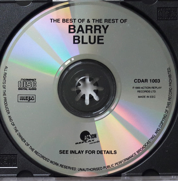 Barry Blue : The Best Of & The Rest Of (CD, Comp)