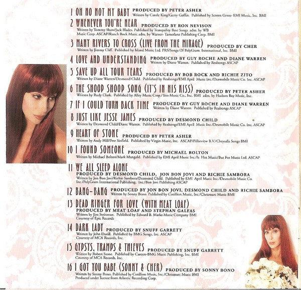Cher : Cher's Greatest Hits 1965-1992 (CD, Comp)