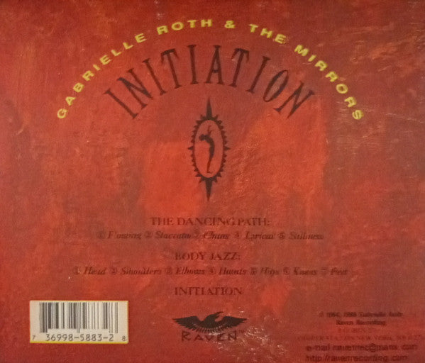 Gabrielle Roth & The Mirrors : Initiation (CD, Album, RE, RM)