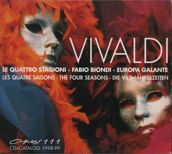 Antonio Vivaldi, Europa Galante, Fabio Biondi : Le Quattro Stagioni (CD, Album, Car)