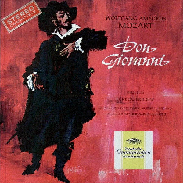 Wolfgang Amadeus Mozart - Ferenc Fricsay ‧ Fischer-Dieskau* ‧ Kohn* ‧ Kreppel* ‧ Jurinac* ‧ Haefliger* ‧ Stader* ‧ Sardi* ‧ Seefried* : Don Giovanni (3xLP + Box)