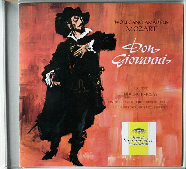 Wolfgang Amadeus Mozart - Ferenc Fricsay ‧ Fischer-Dieskau* ‧ Kohn* ‧ Kreppel* ‧ Jurinac* ‧ Haefliger* ‧ Stader* ‧ Sardi* ‧ Seefried* : Don Giovanni (3xLP + Box)