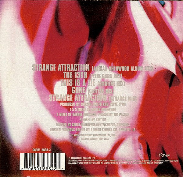The Cure : Strange Attraction (CD, Single)