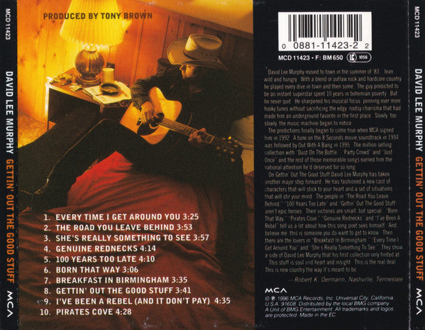 David Lee Murphy : Gettin' Out The Good Stuff (CD, Album)