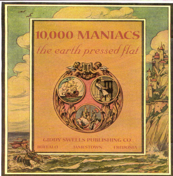 10,000 Maniacs : The Earth Pressed Flat (CD, Album)