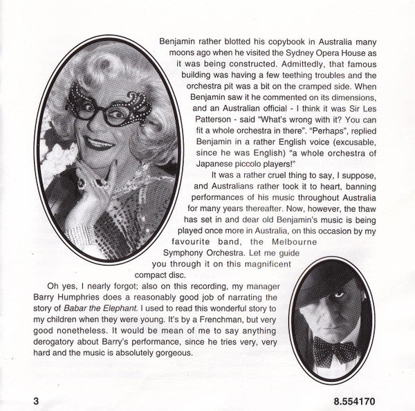 Sergei Prokofiev, Dame Edna Everage : Peter And The Wolf (CD)