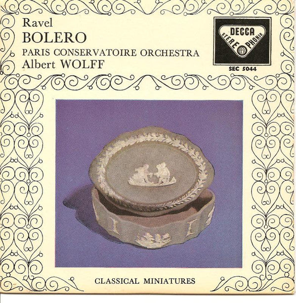 Maurice Ravel, Orchestre De La Société Des Concerts Du Conservatoire, Albert Wolff : Bolero (7", EP)