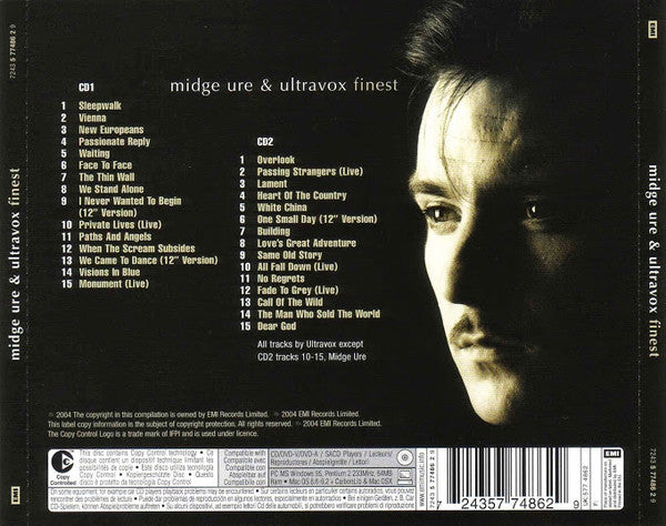 Midge Ure & Ultravox : Finest (2xCD, Comp, Copy Prot.)