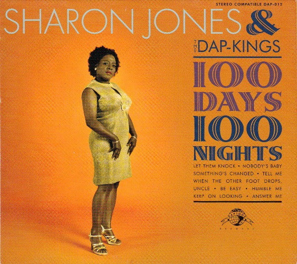 Sharon Jones & The Dap-Kings : 100 Days, 100 Nights (CD, Album, Enh, Dig + CD, Mixed, Promo, Smplr)