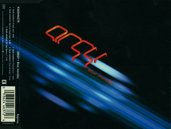 Orgy : Blue Monday (CD, Single)