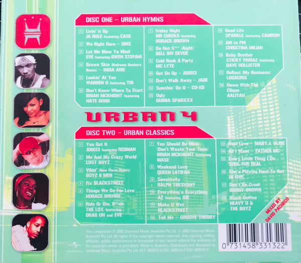 Various : Urban 4 (2xCD, Mixed)