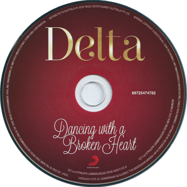 Delta* : Dancing With A Broken Heart (CD, Single)