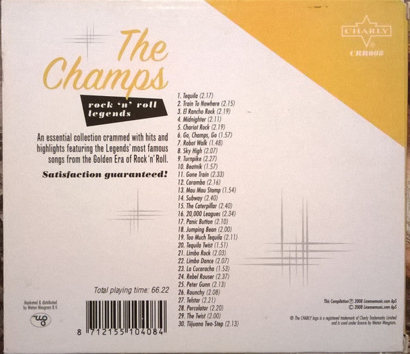 The Champs : Rock'n'Roll Legends (CD, Comp)