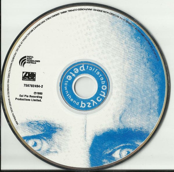 Pete Townshend : Psychoderelict (CD, Album)