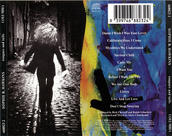 Sophie B. Hawkins : Tongues And Tails (CD, Album)