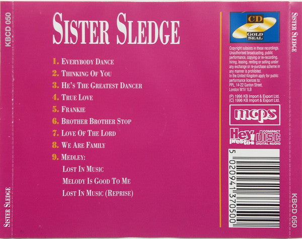 Sister Sledge : Sister Sledge (CD, Comp)