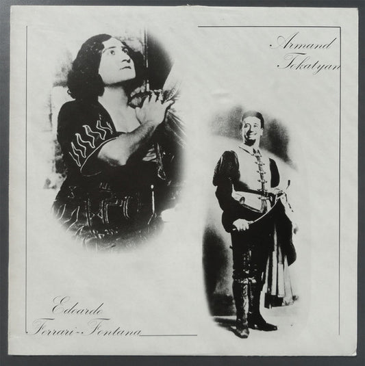 Armand Tokatyan - Edoardo Ferrari-Fontana : Armand Tokatyan - Edoardo Ferrari-Fontana  (LP, Comp, Mono)