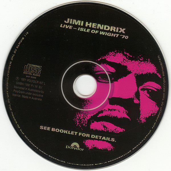 Jimi Hendrix : Live Isle Of Wight '70 (CD, Album)